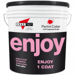 ENJOY 1 COAT Pittura acrilica coprente antimuffa in 1 mano IVAS