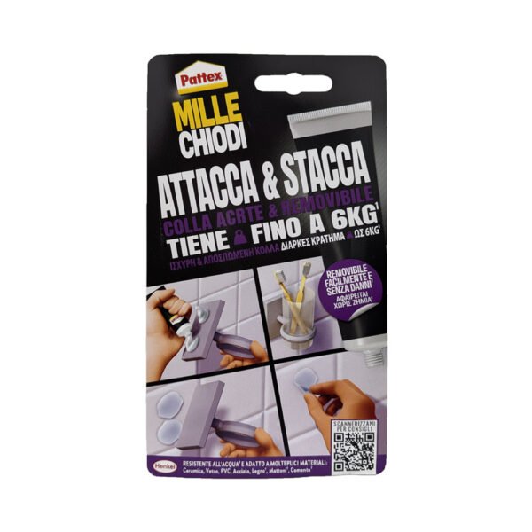 MILLE CHIODI ATTACCA E STACCA 44g PATTEX