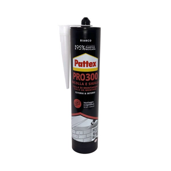 PRO300 PATTEX 410g Silicone Sigillante Colla di Montaggio